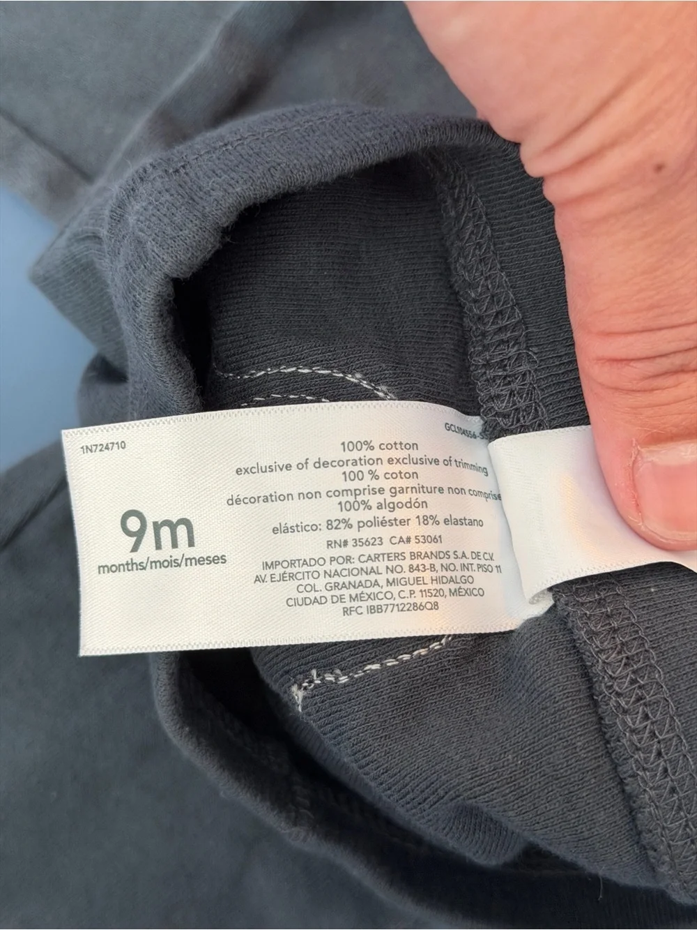Carters three piece